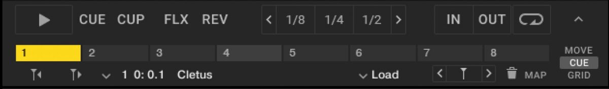 Name your cue points