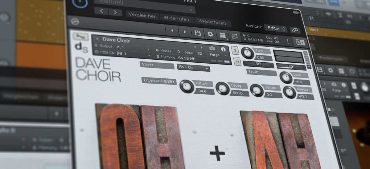 Multi-layer Studio Vocal Samples Roland D-50: Large 80s Wave Kontakt ...