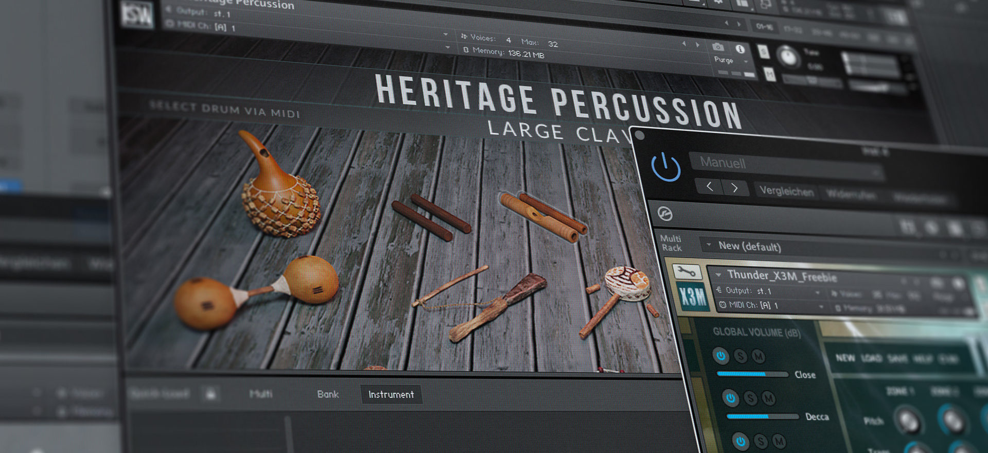 Get groovy with 5 free percussion libraries for KONTAKT Native