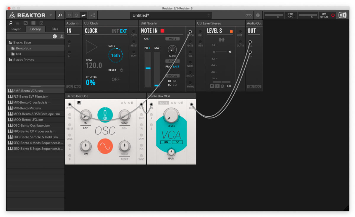 Adding an amplifier to make the instrument playable