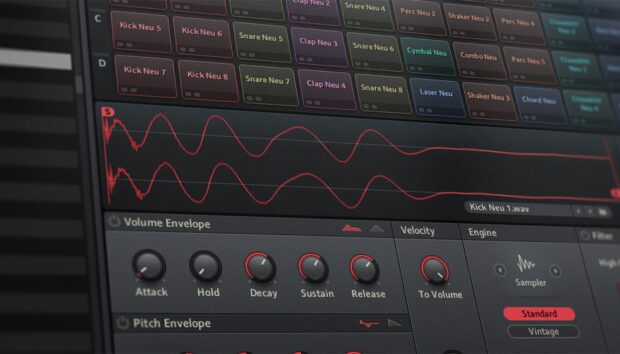 7 drum patterns feature