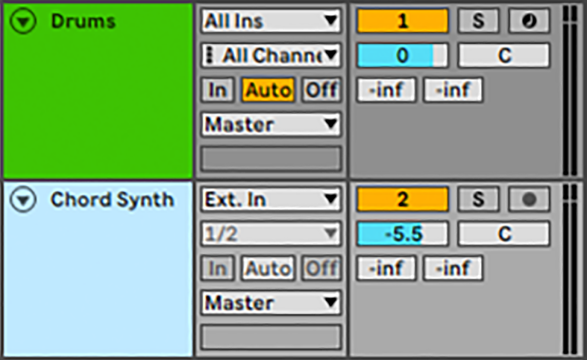 Balancing the Chord Synth sample