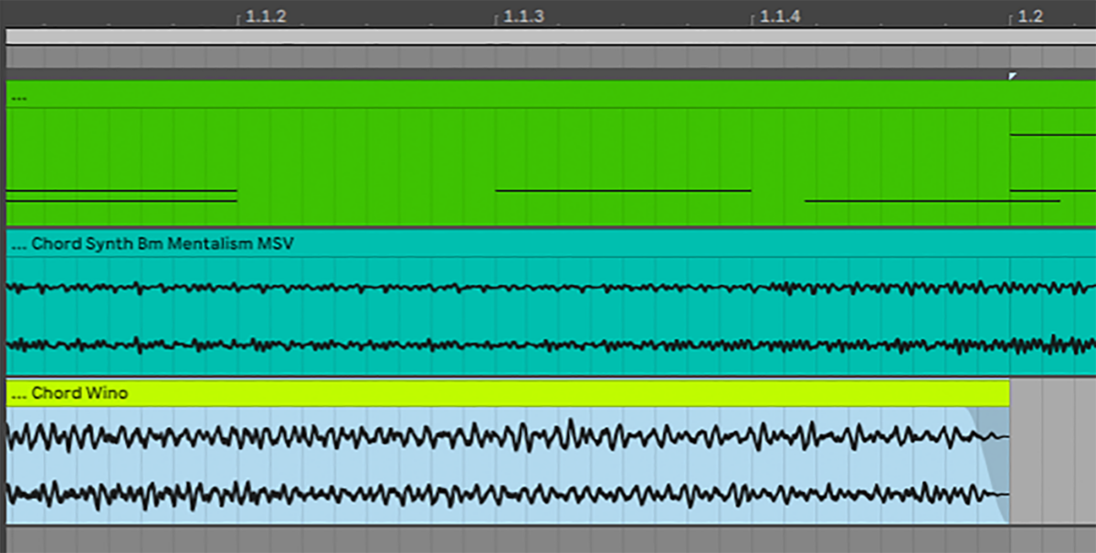 Truncating and fading Chord Wino