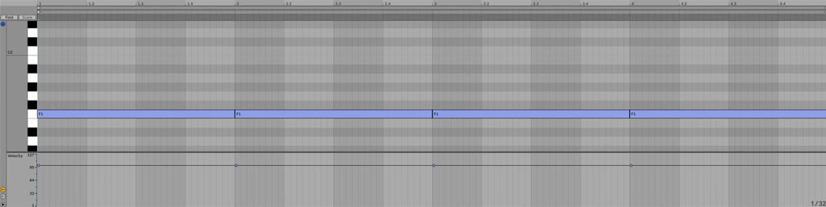 Sequencing the keys sample