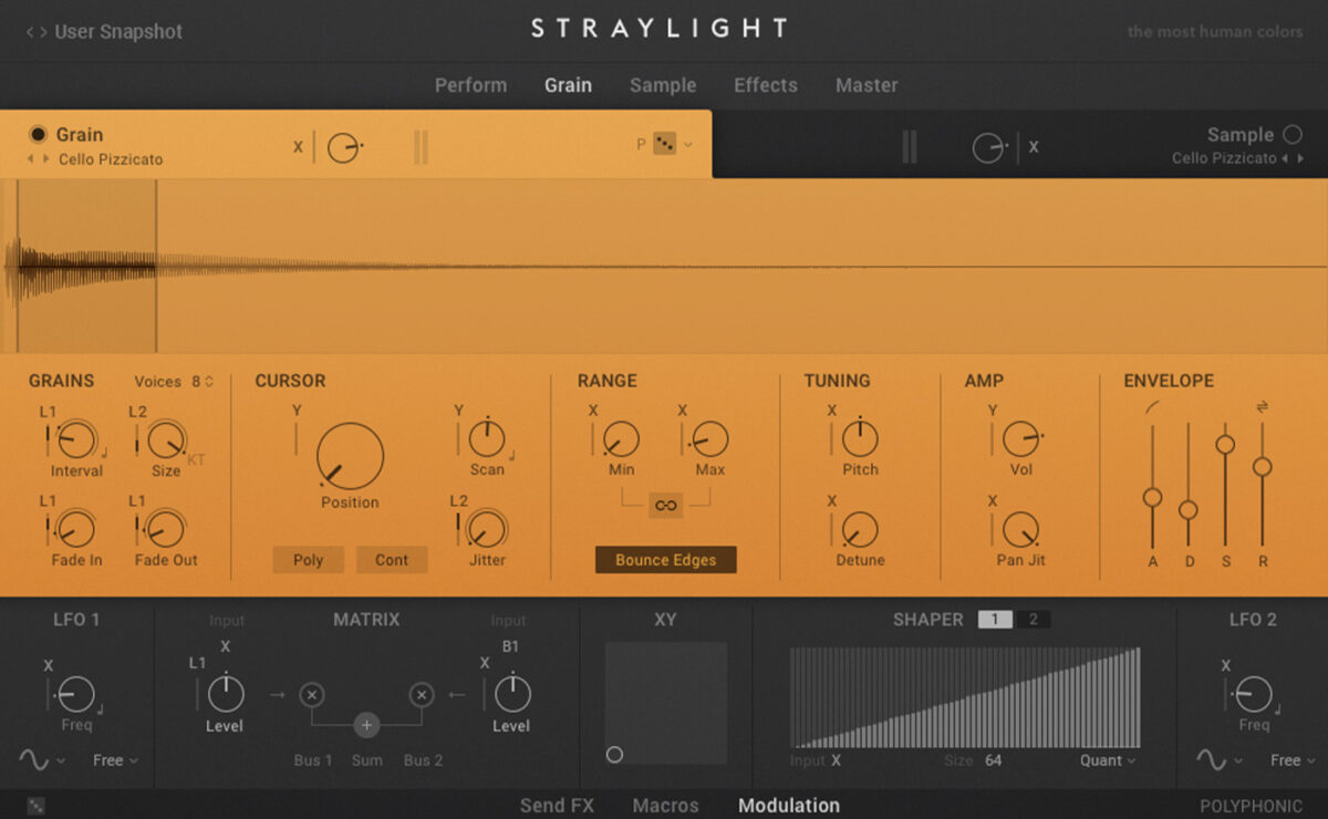 Making evolving pads with STRAYLIGHT