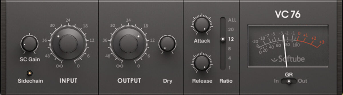 Sidechain compression with VC 76