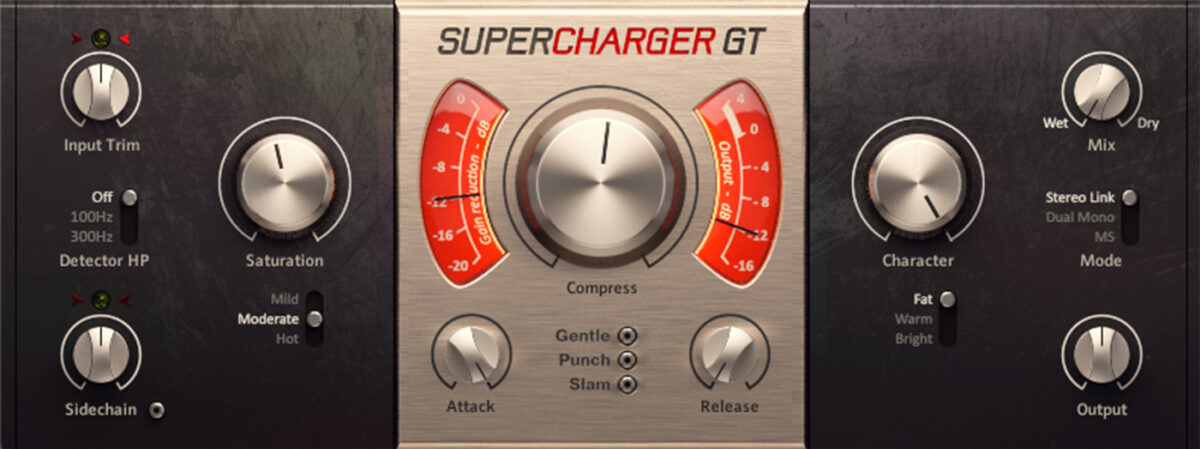Tone shaping with SUPERCHARGER GT
