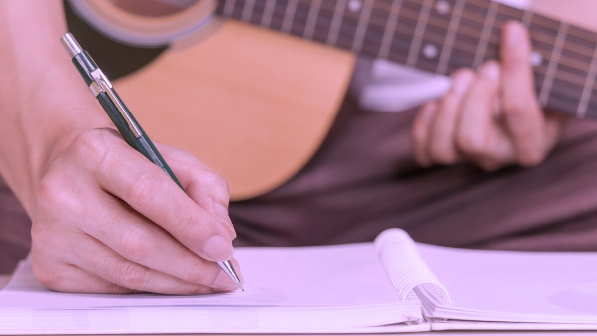 songwriting with guitar