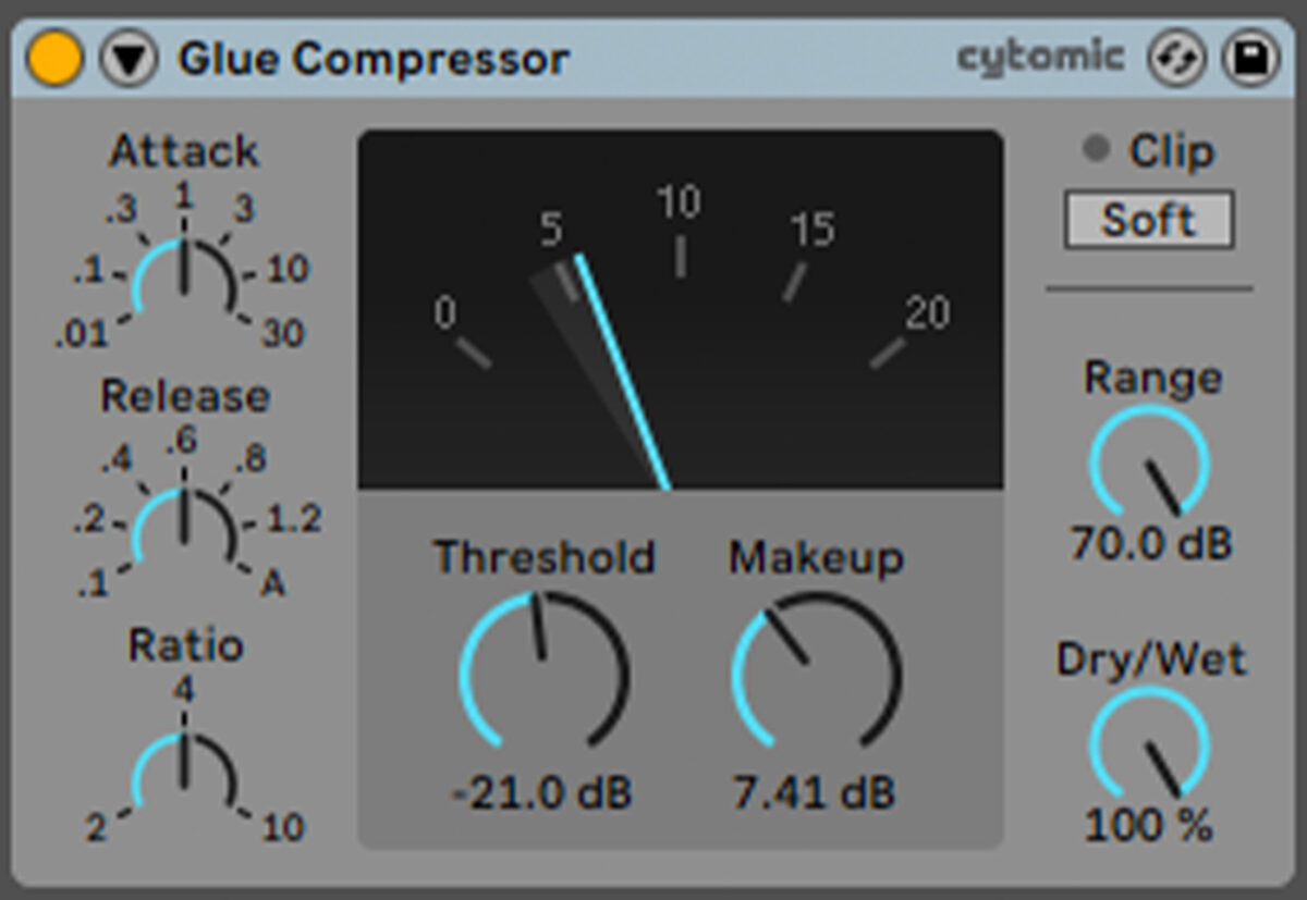 Compressing the drums
