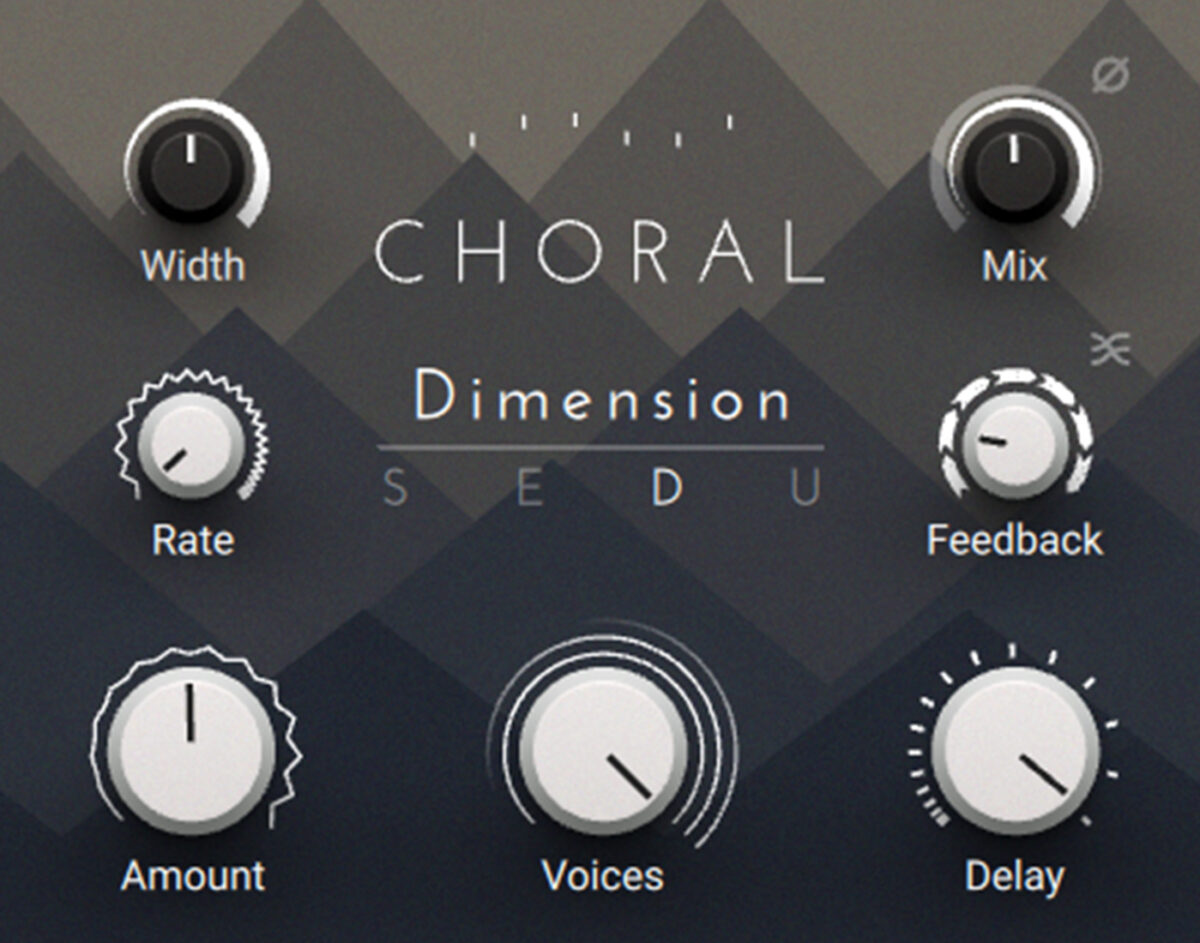 Adding chorus to lead vocals with CHORAL
