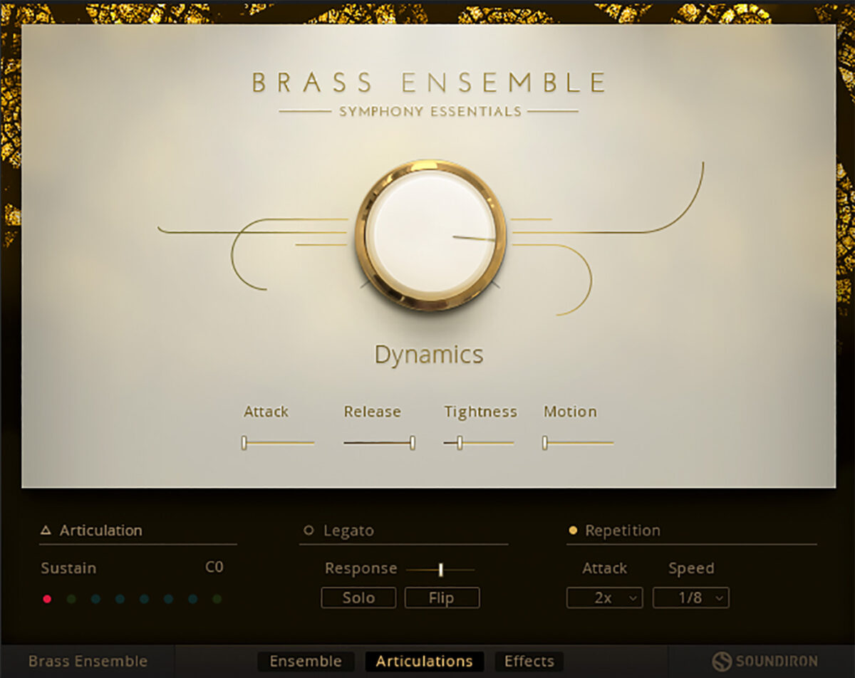 Brass ensemble in Symphony Essentials Collection