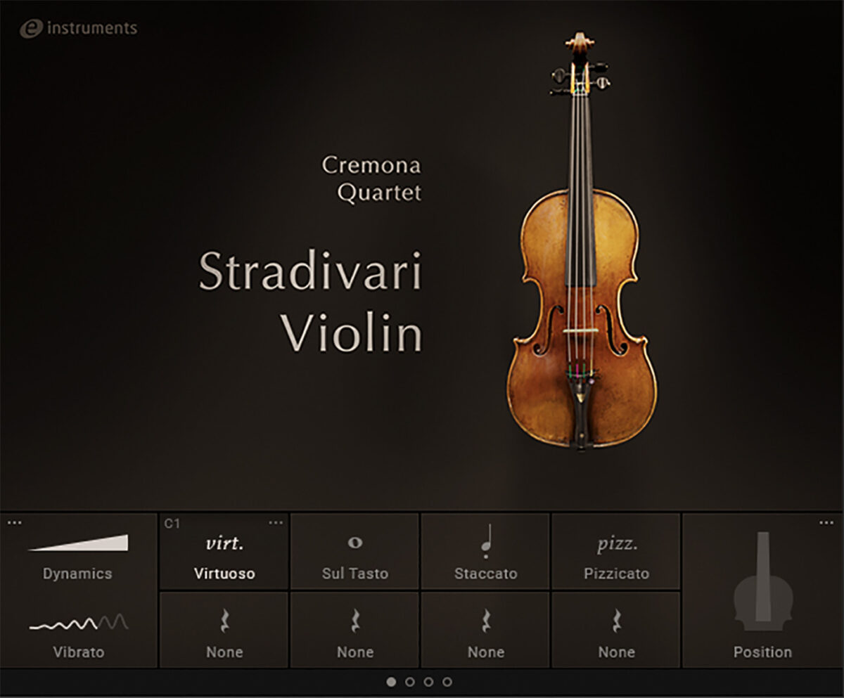 Stradivari violin from Cremona Quartet