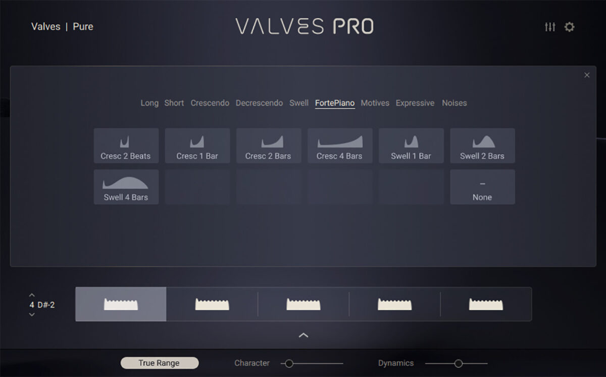 Choosing Articulations in Valves Pro