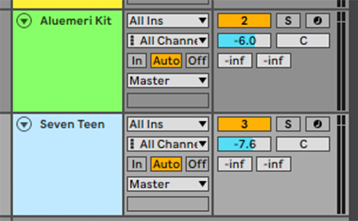 Balancing the Seven Teen preset