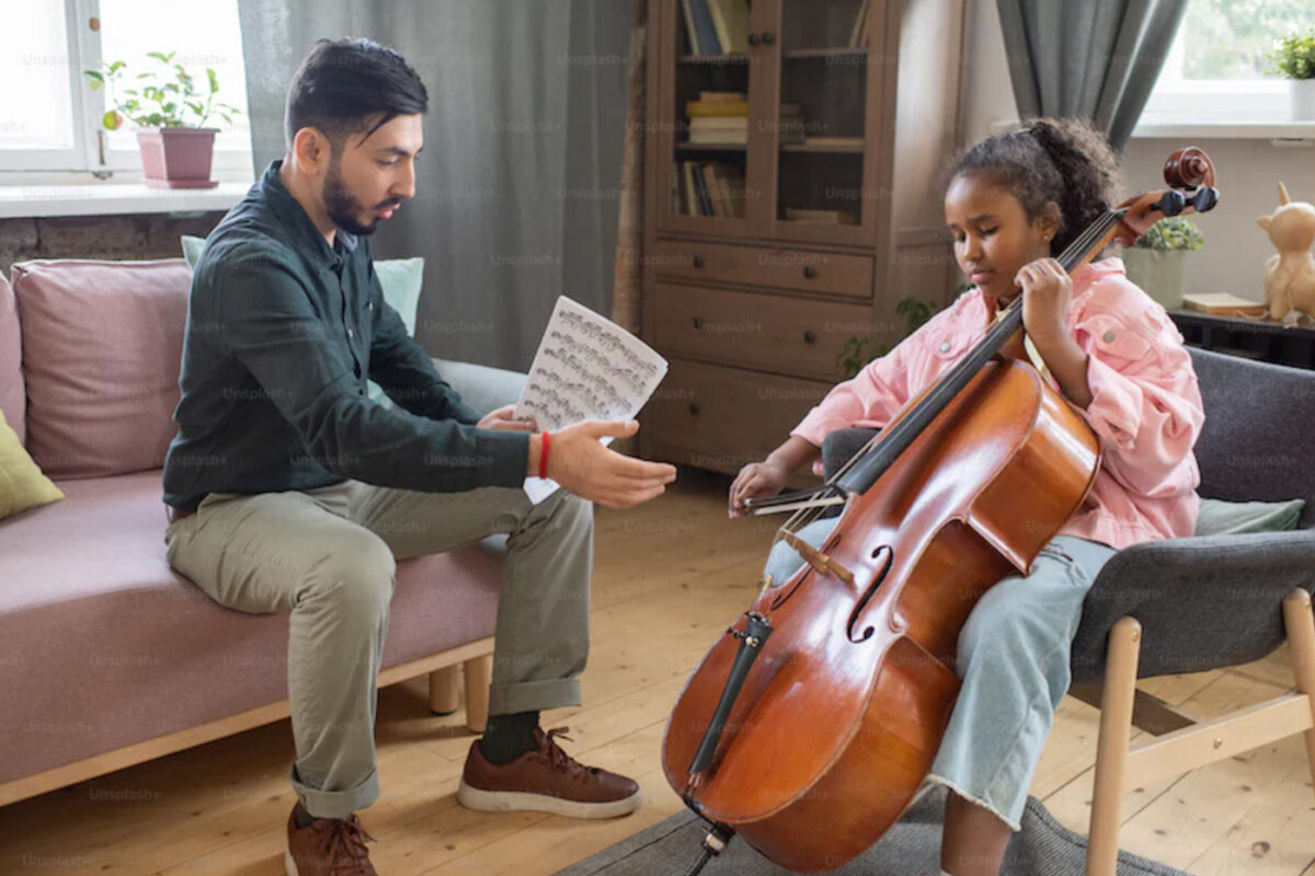 Teaching music lessons can help you make money with music