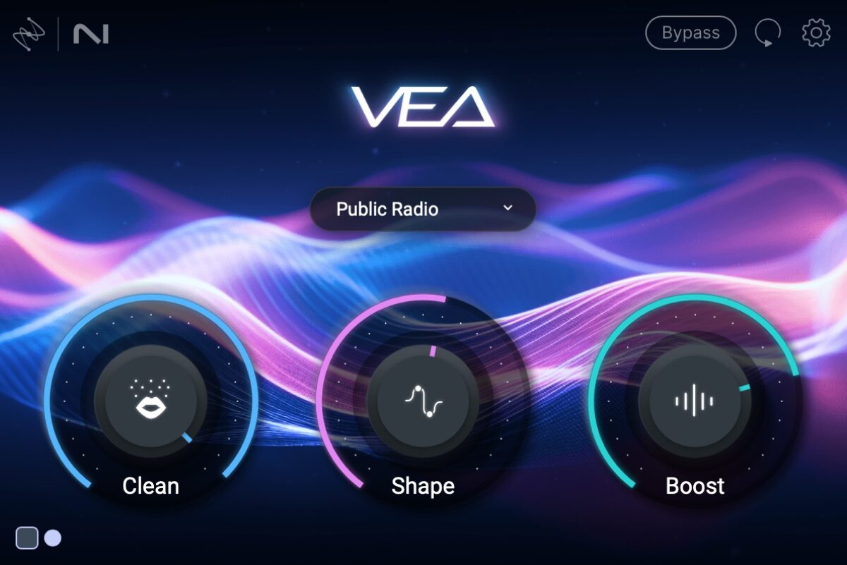 VEA AI-powered voice enhancement tool