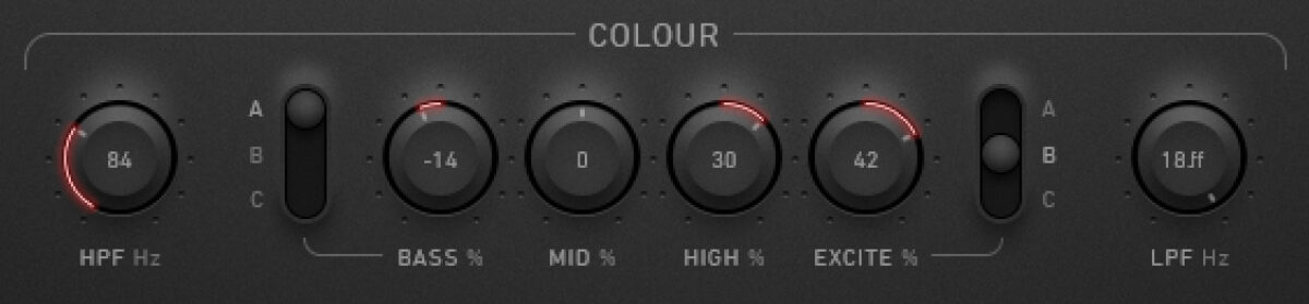 Colour section in bx_enhancer plugin