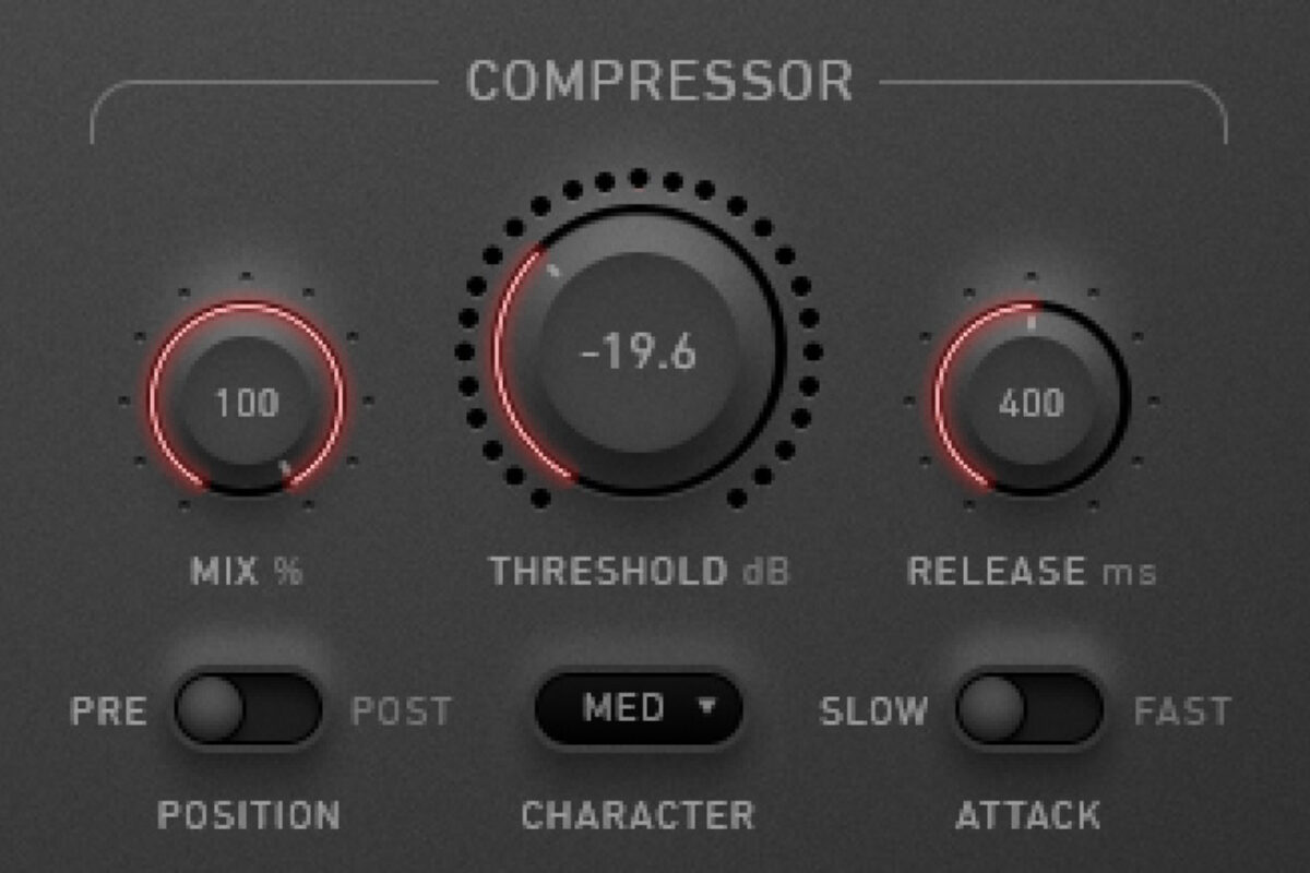 Compressor section in bx_enhancer plugin