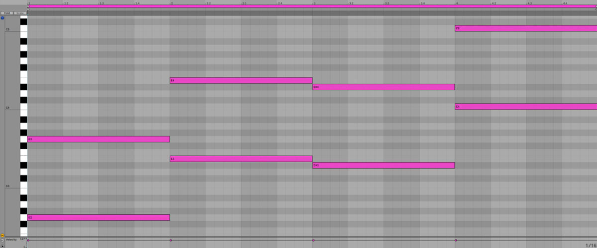 Duplicating the choir an octave up