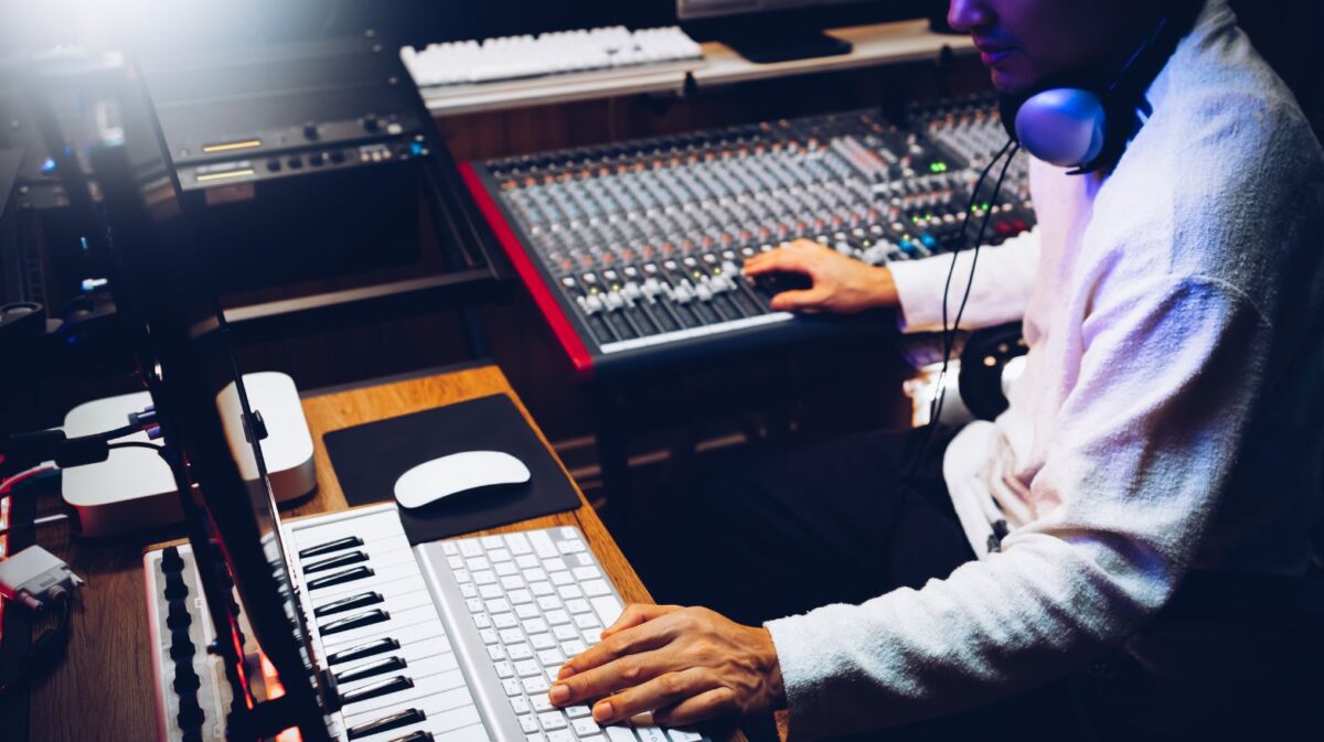 A ghost producer is a music producer who creates tracks for other artists