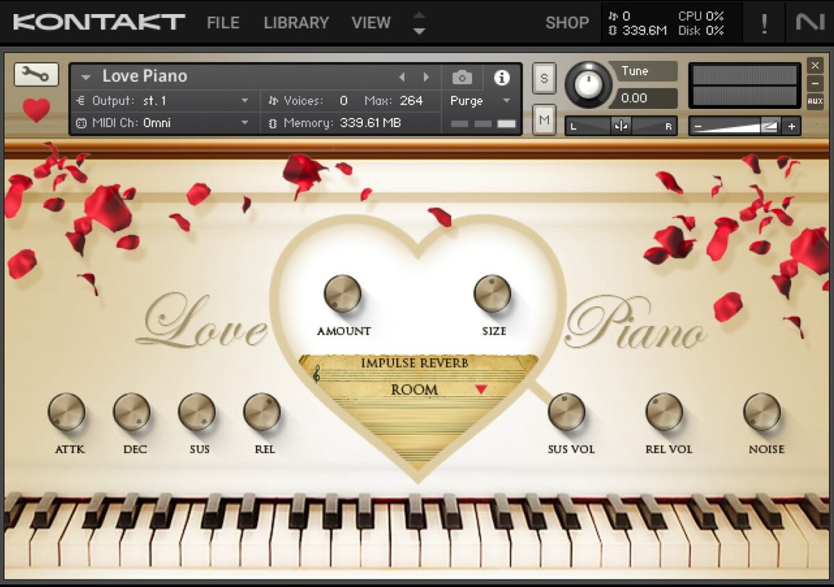 The Love Piano from VSTBuzz