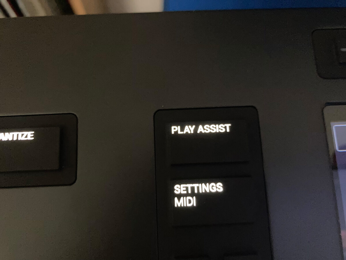 The Play Assist button