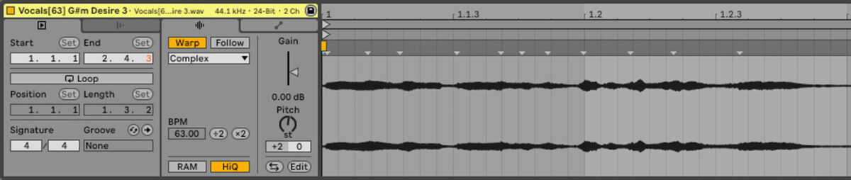 Timestretching and pitchshifting samples