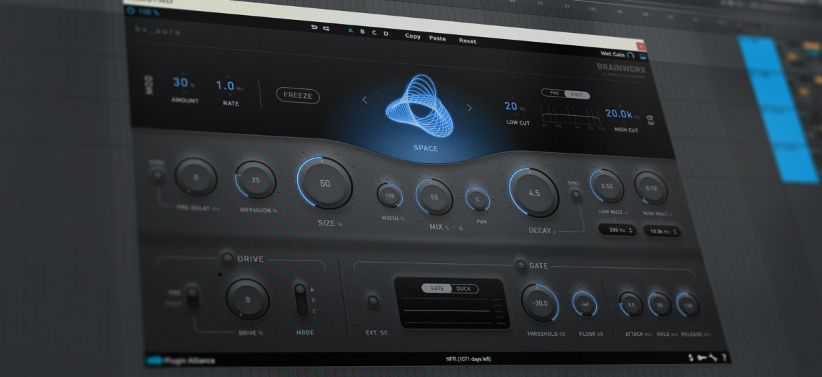 6 creative reverb effects.