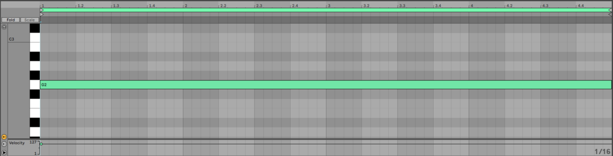 Sequencing the Velvet Noise preset