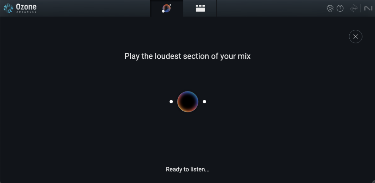 Ozone’s Assistant View button