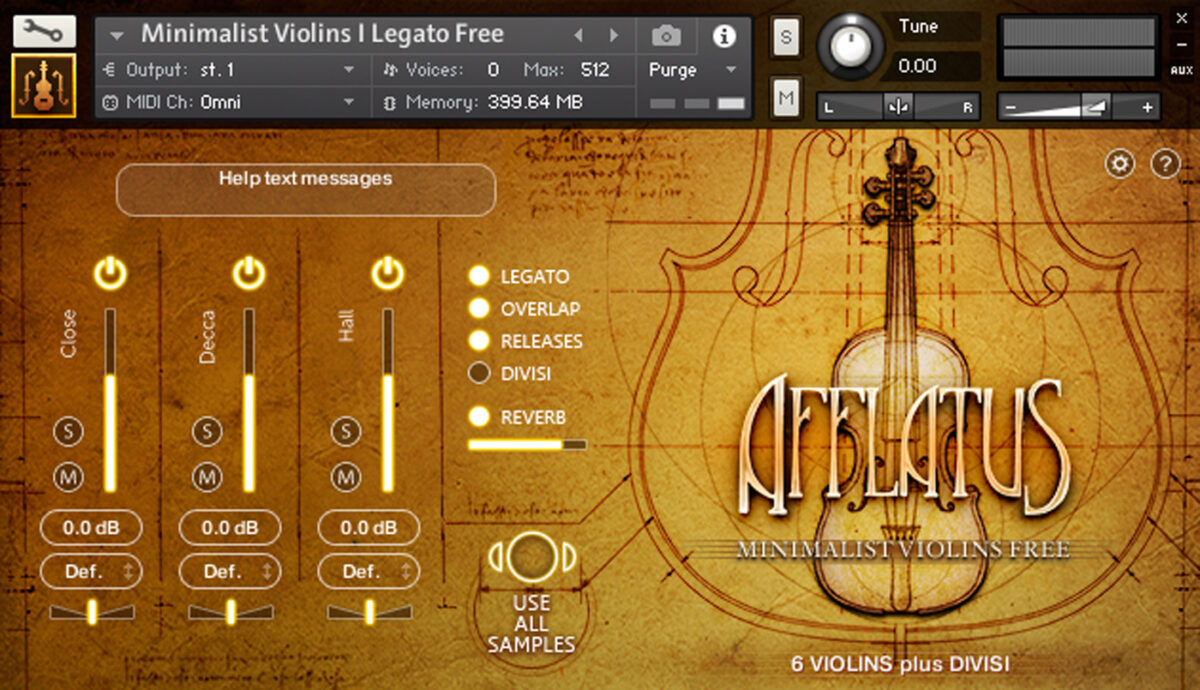 Minimalist Violins Legato Free