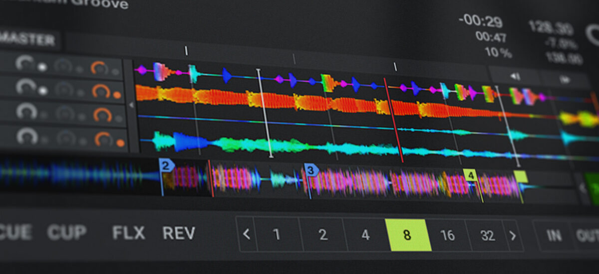 How to mix stems with Traktor Pro 4.