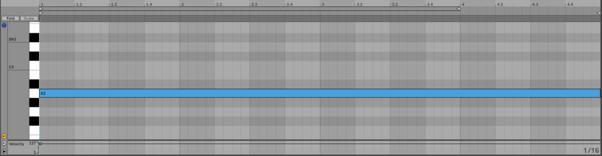 Sequencing a synth loop