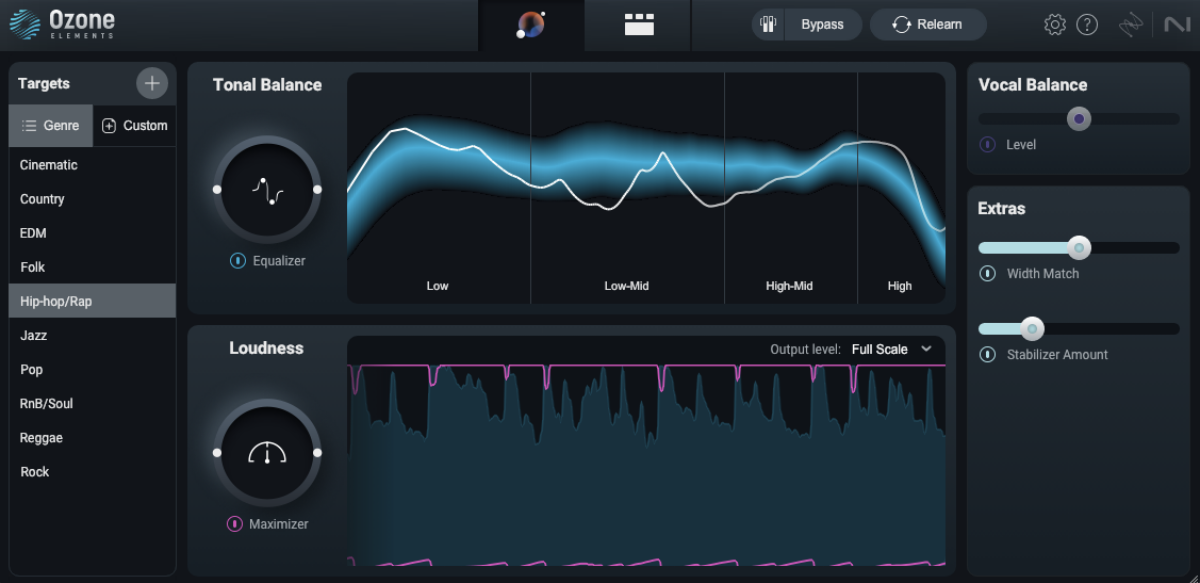 Ozone Elements targeting Hip-hop/Rap