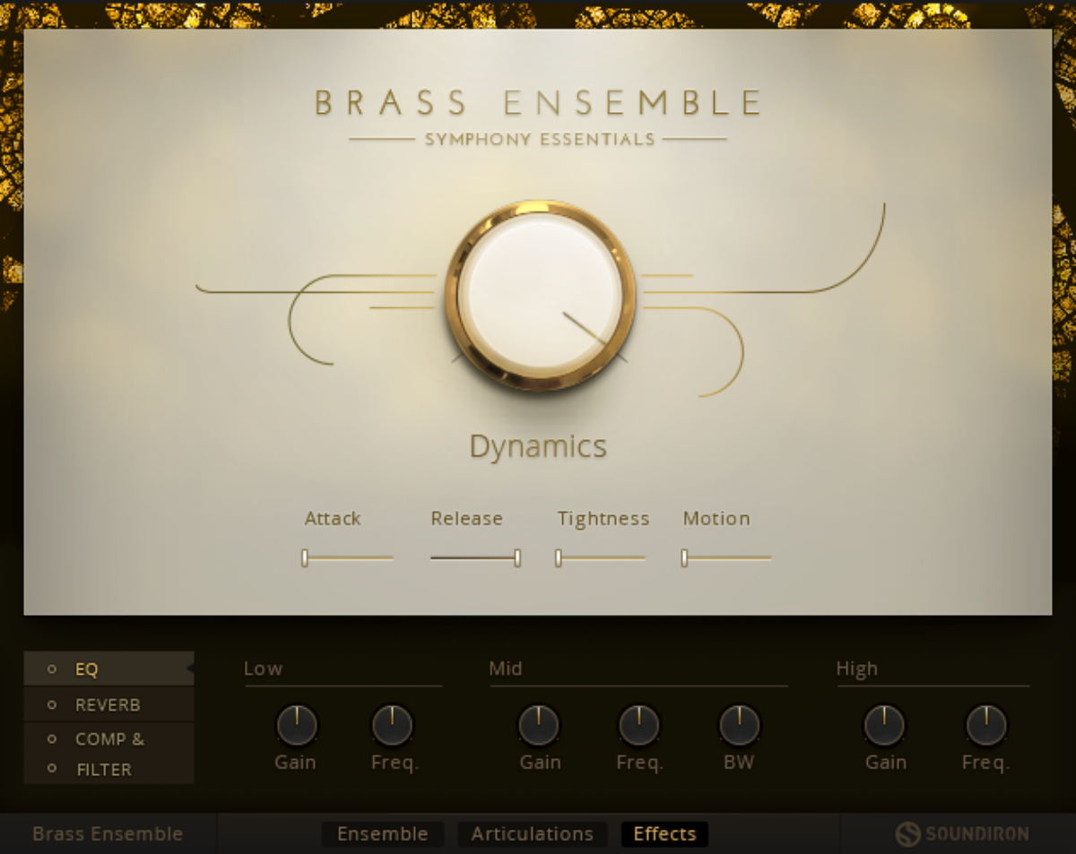 Creating a braaam with Symphony Essentials Brass