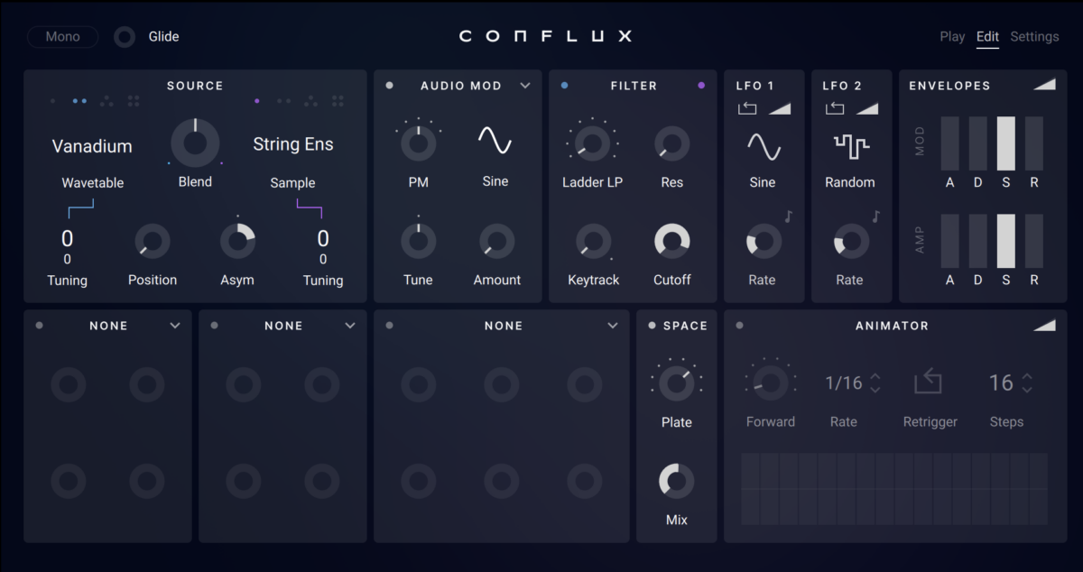 Creating dissonance with Conflux