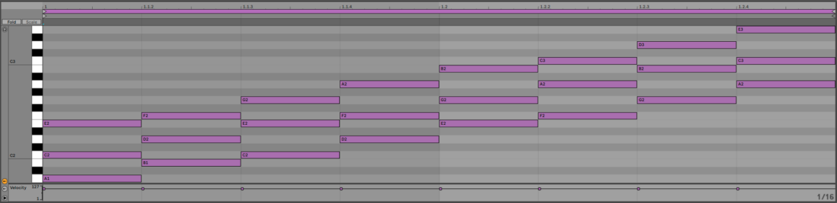 These are the chords we get when stacking alternating notes from the A minor scale