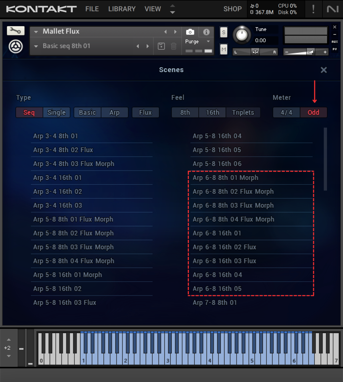 You can use meter sorting functionality in some libraries to find loops and samples in 6/8.