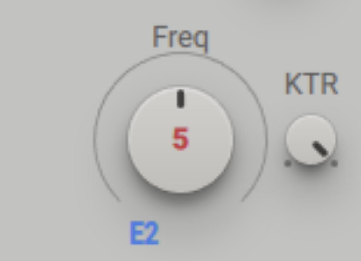 E2 modulation assigned to Freq