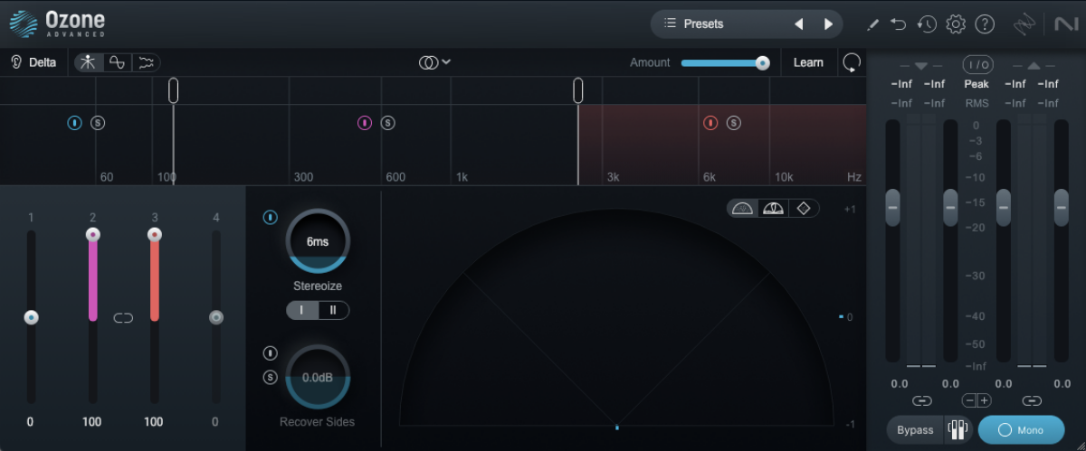 Checking the mono signal