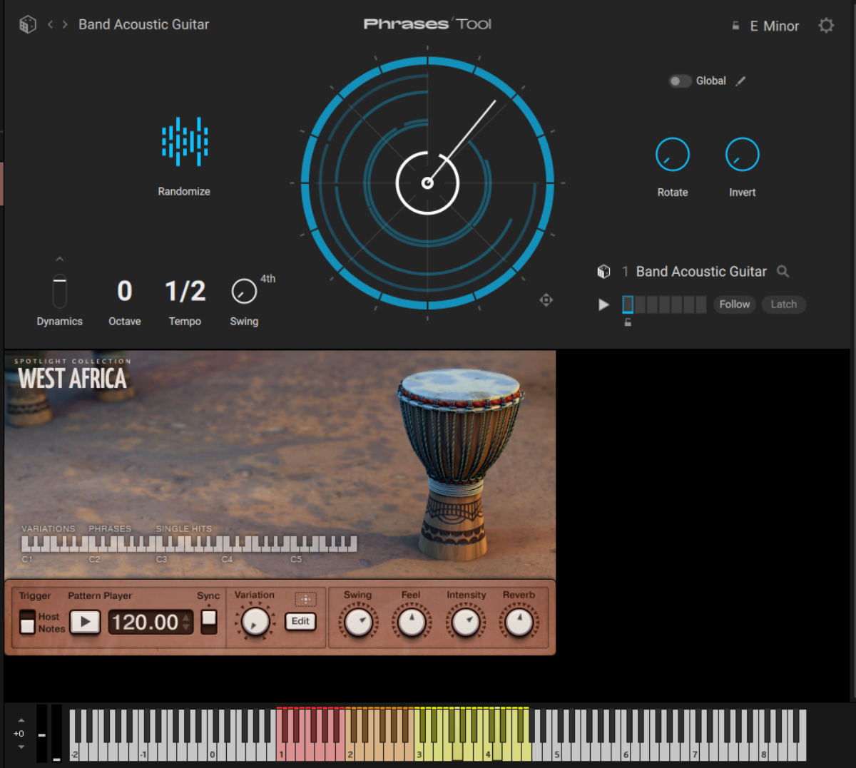 MIDI Generators can make completely unique loops out of libraries packed with one shots