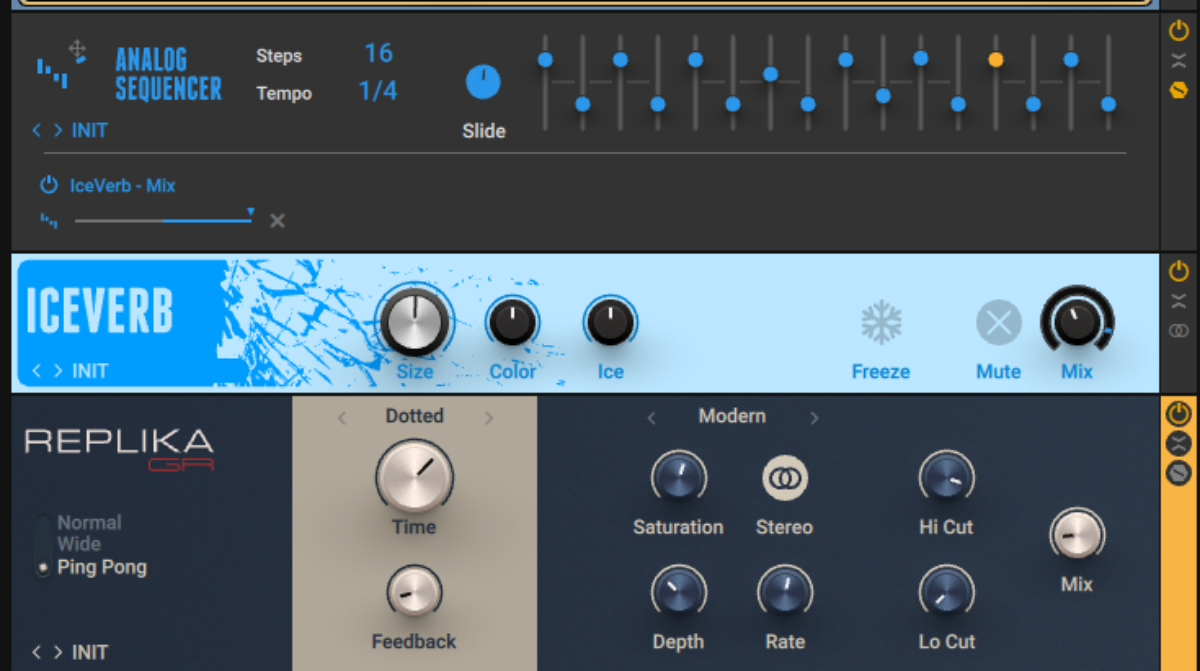 Small and subtle uses of the sequencer can add movement in predictable patterns