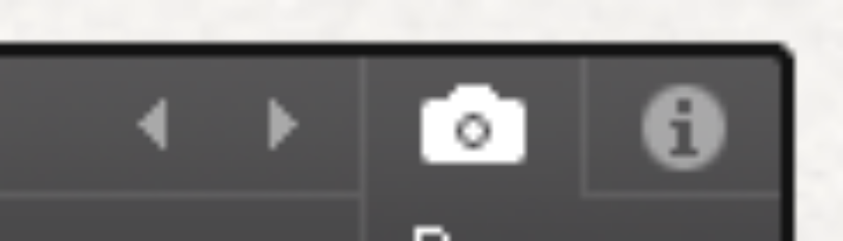 The camera icon