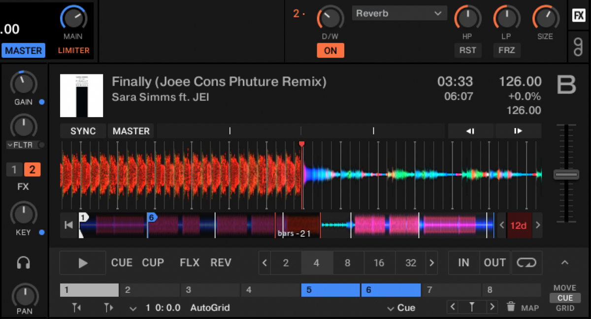 Reverb in Traktor Pro