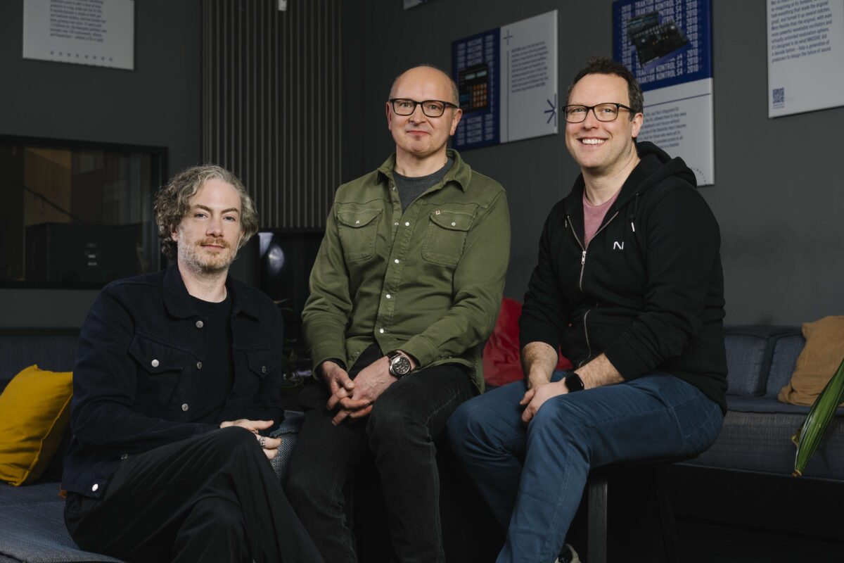 Chief Marketing Officer Anthony Gabriele, Chief Executive Officer Nick Williams, and Chief Product Officer Simon Cross