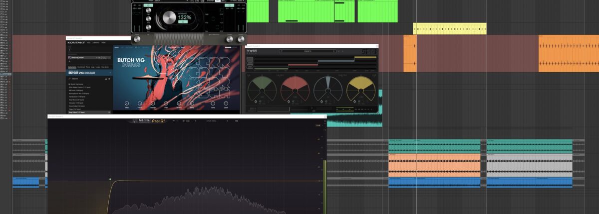 Alternative drum setup in Kontakt