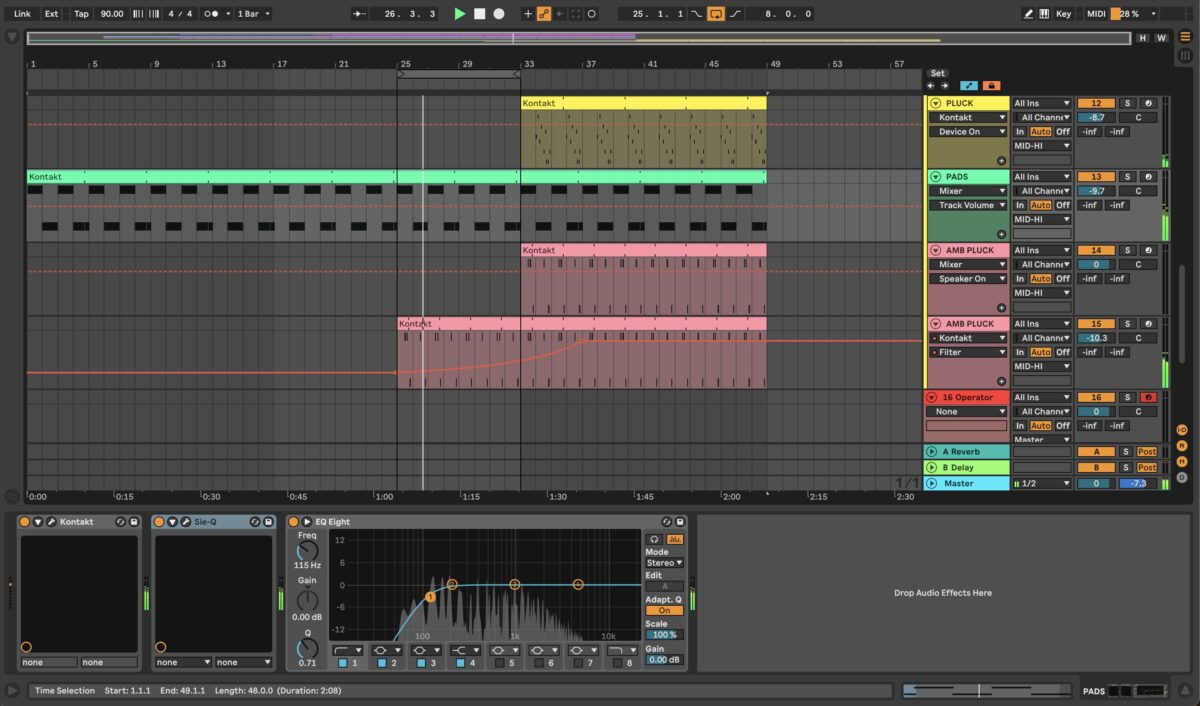track structuring