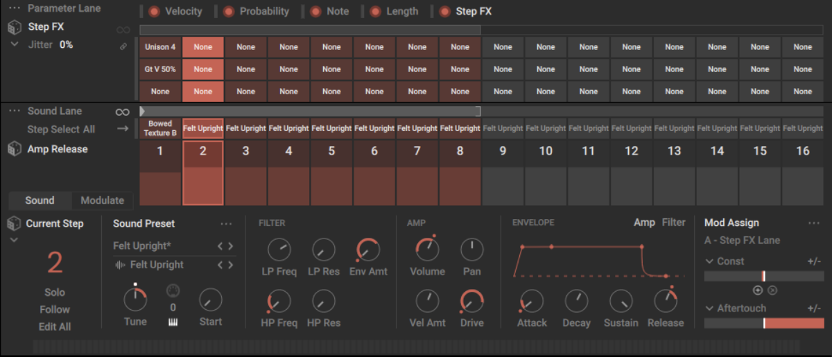 The Sound button