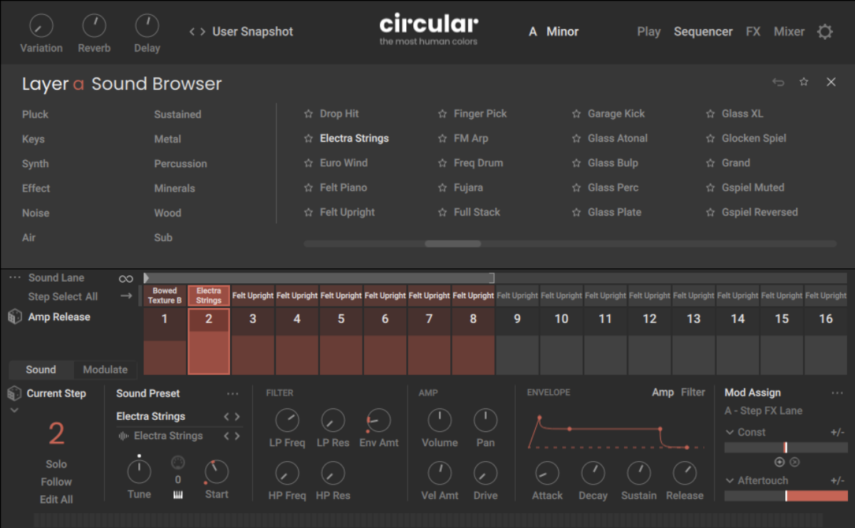 Selecting a new sound source