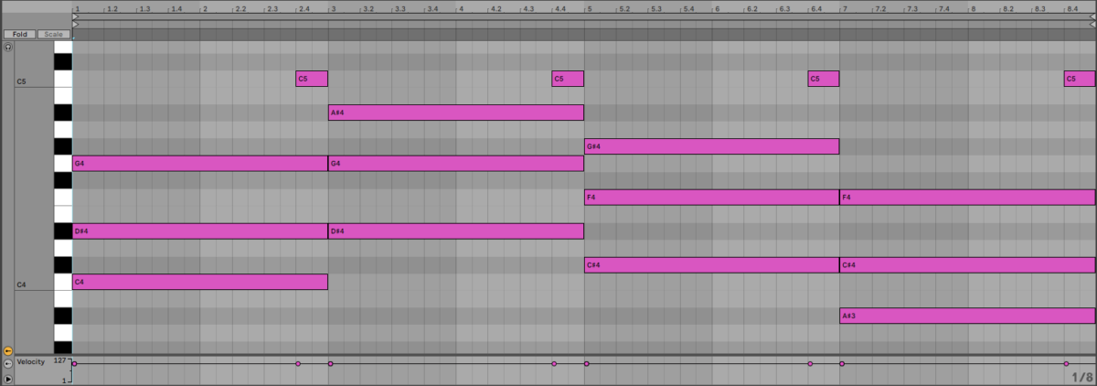 Adding more notes